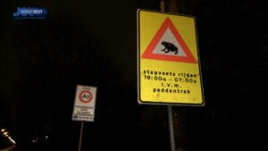 Pas op! Padden op de paden